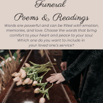 Funeral Poems & Readings, Funeral Celebrant