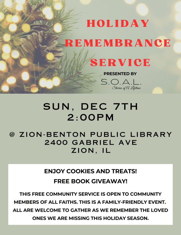 Holiday Remembrance stories of a lifetime